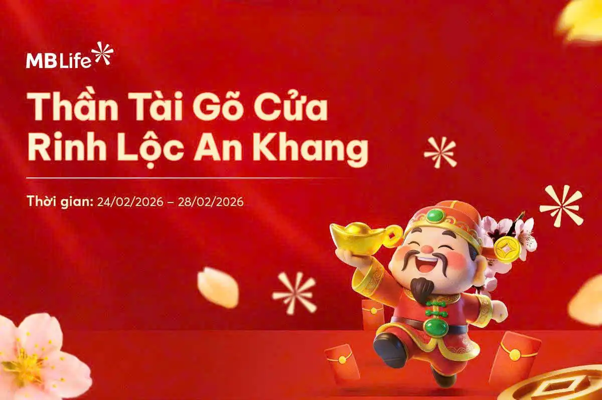 Chương trình khuyến mại: Thần tài gõ cửa – Rinh lộc an khang